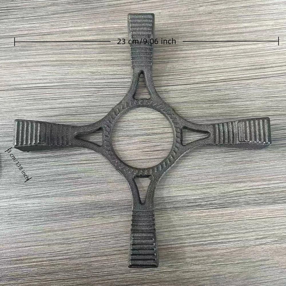 Anti-corrosive Cast Iron Gas Stove Bracket 4 Claws Cooker Ring Gas Stove Stand Outdoor Cooking
