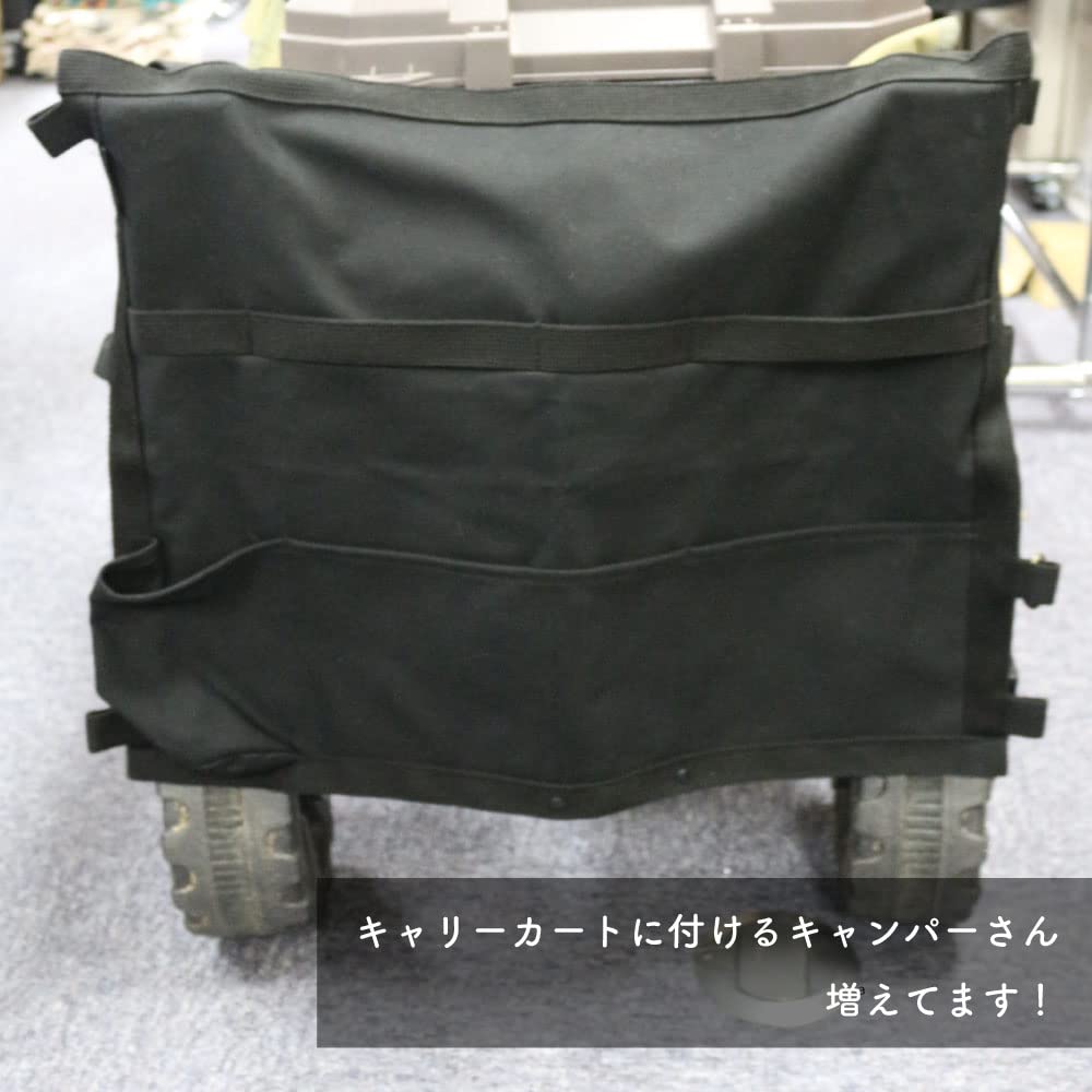 DUCKNOT Навесной органайзер из канваса с задним карманом для стула, настенный карман, карман на спинку сиденья, карман для хранения, Сделано в Японии Нет (Черный логотип)