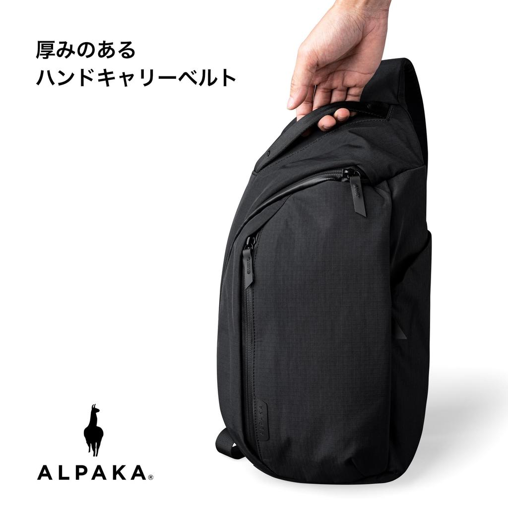 ALPAKA Metro Crossbody Сумка через плечо, 7.5 л, Сумка для ношения на теле с правой стороны, Сумка-слинг, Сумка на одно плечо, Подходит для 11-дюймовых планшетов, Молния YKK, Расширяемая