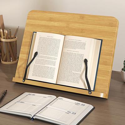Подставка для книг для чтения, 8 регулируемых по высоте держатель для книг, для чтения без рук, для рецептов, кулинарной книги, держатель для планшета