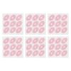 54pcs High Heel Pad Sticker Latex Anti Friction Sticker Shoe Sticker for Feet High Heels