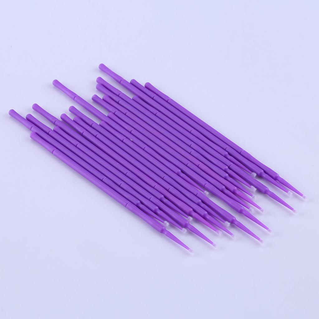 100pcs/pack Disposable Makeup Brushes Maquiagem Cosmetics Eyelash Extension Applicators