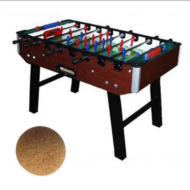 1 Pcs 36Mm Cork Solid Wood Wooden Table Soccer Table Football Balls Baby Football