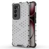 For Oppo Reno12 5G (Global) Case  PC+TPU Phone Cover Honeycomb Shape Cushioning Shockproof