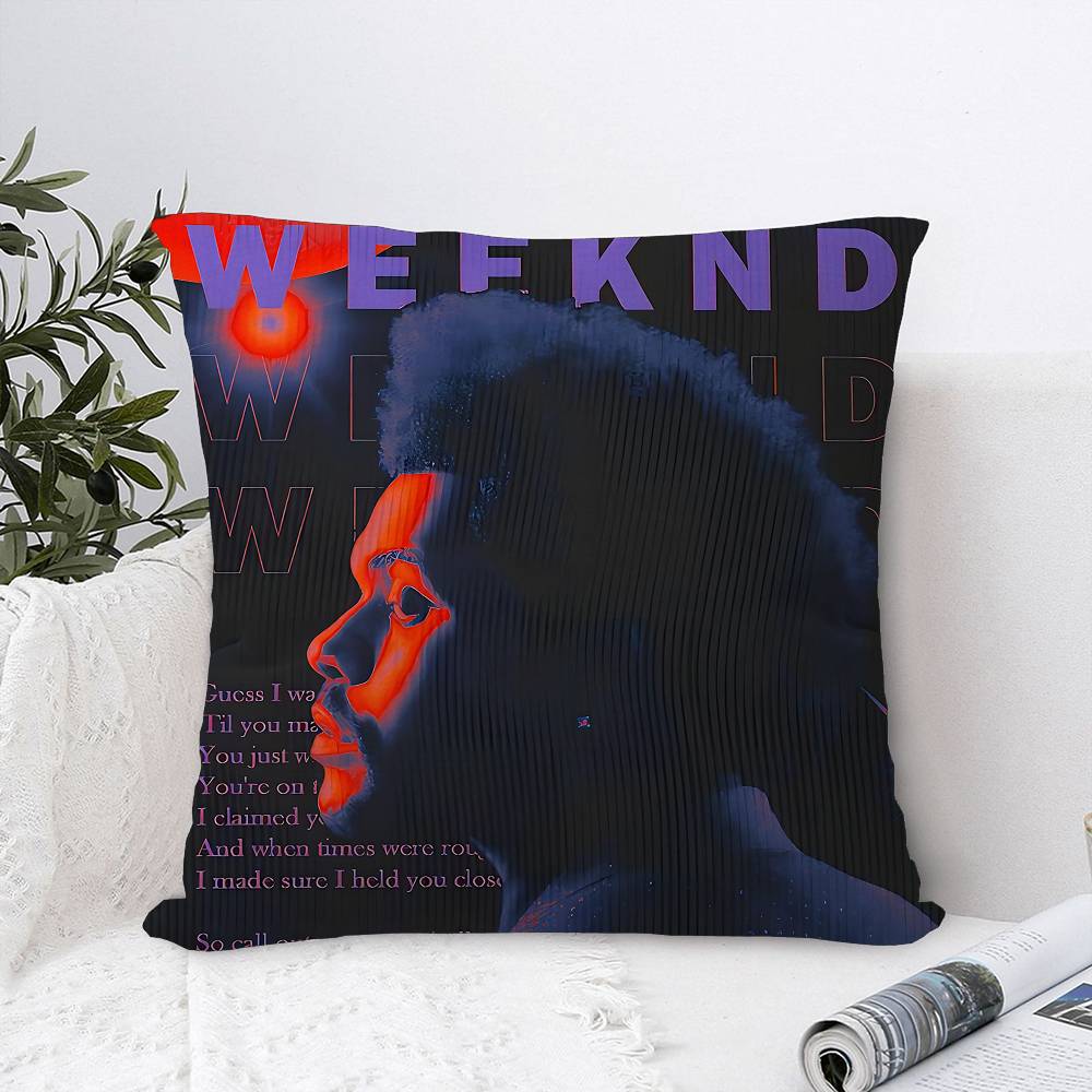 Поп-певец T-The W-Weeknd Наволочка для Спальни Комнаты и Гостиной Дивана Декоративная Наволочка