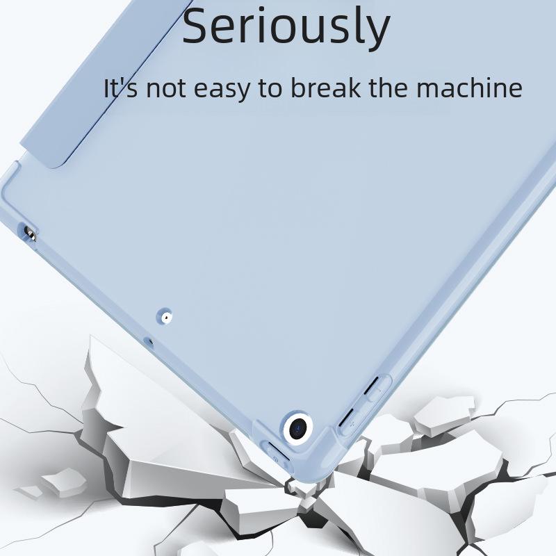 Защитный чехол для iPad 11 с гнездом для стилуса для 10,2-дюймовых Air3, Mini4/5, 2020 Pro (2025)