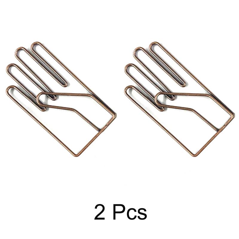 Fromthenon Винтажные металлические латунные зажимы для закладок Металлический зажим для билетов Дорожный блокнот Планировщик Офисные принадлежности