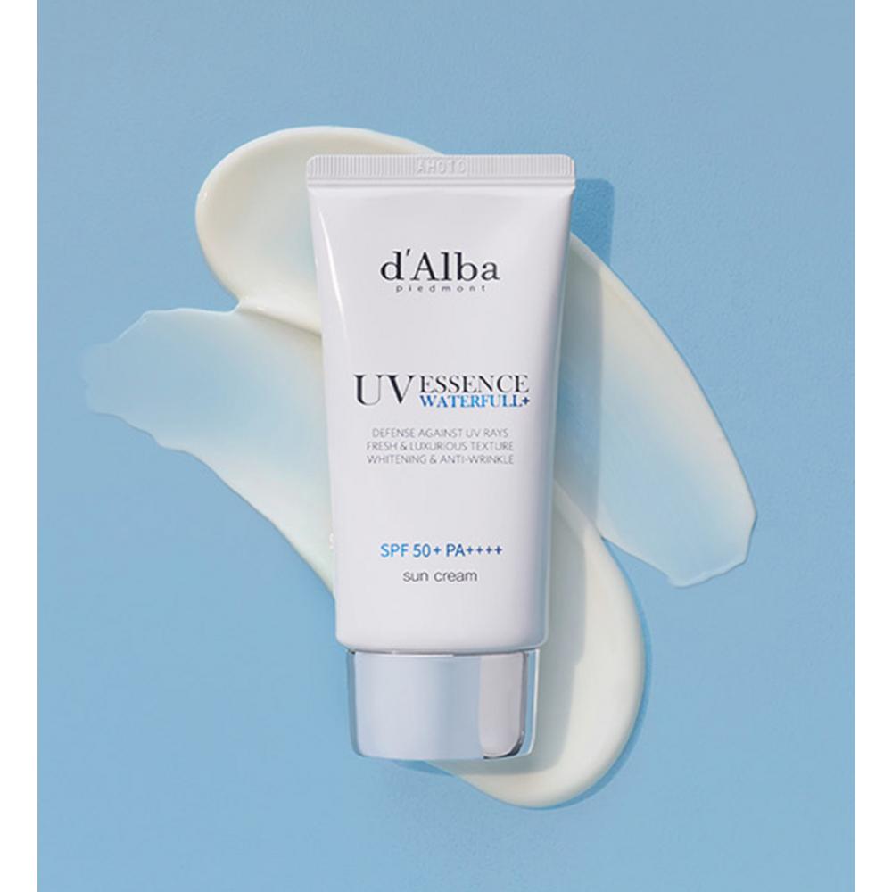 d'Alba Waterful Essence Sun Cream SPF50+ PA++++ 50ml + Waterful Tone-up Sun Cream SPF50+ PA++++ 50ml + Gift Bag