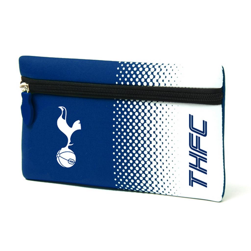 Tottenham Hotspur FC Official Fade Flat Football Crest Pencil Case