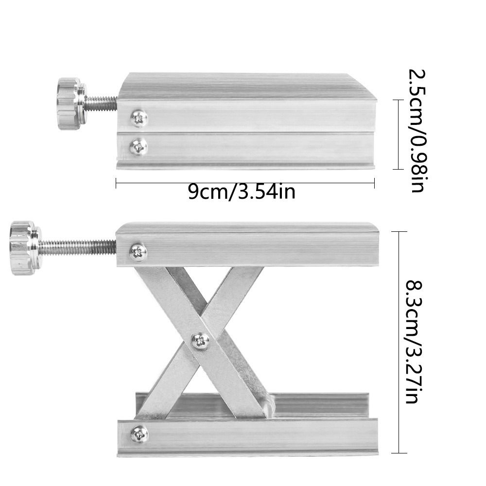 Lift Height Range Lab Lift Stand Table Aluminum Zinc Zinc Alloy Lab Jack Plate Scientific