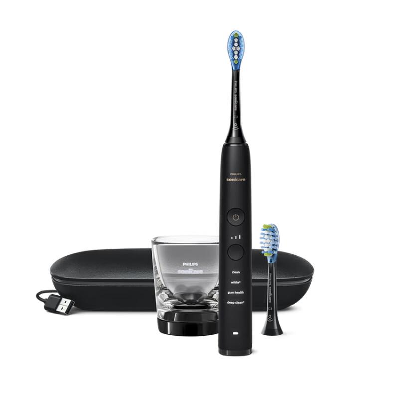 Электрическая зубная щетка Philips DiamondClean 9000 Series Pro, набор для пары, вилка CN (адаптер в комплекте)