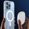 Прозрачный Магнитный Защитный Чехол Два-в-Одном Ударопрочный для iPhone 15/14 Pro Max