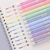 12 PCS Colored Gel Pens Set School Blue 0.5 Mm Ballpoint Pen for Journal Cute Stationary Supplies