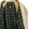 BARACUTA Stainless Collar Coat M Beige GREEN LABEL Men's Used