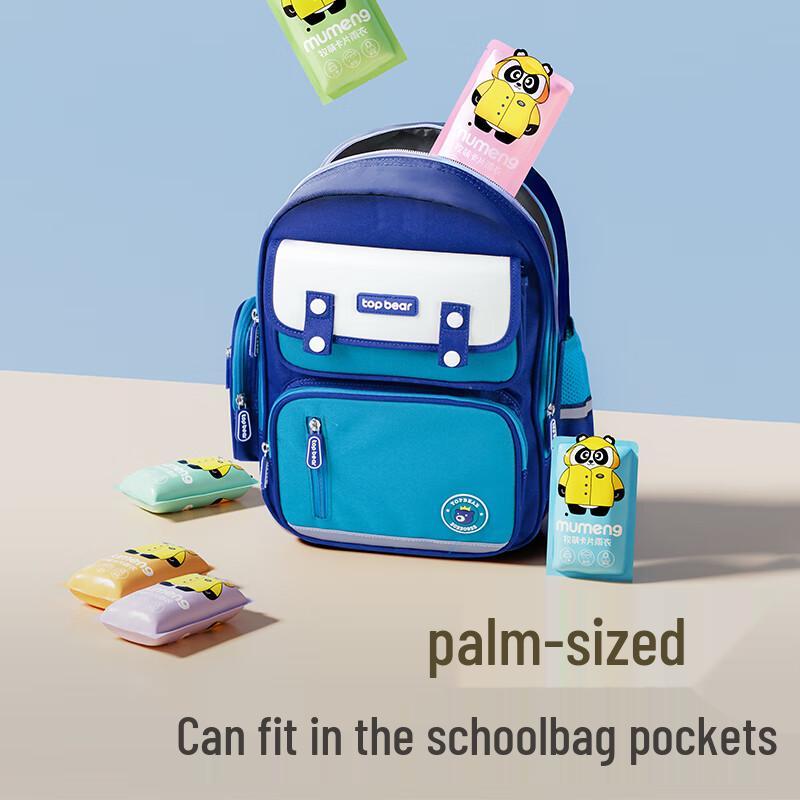 Портативный одноразовый аварийный дождевик (7 шт.)