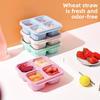 Snack Box with Four Transparent Lids for Fresh-keeping Snacks, Lunch, Dried Fruit, Adult Meals - Bottles, Jars & Boxes Category