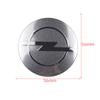 4Pcs 56/60mm Car Wheel Center Hub Badge Stickers Covers Auto Accessories For Opel Astra Insignia Vectra Zafira B Antara Corsa
