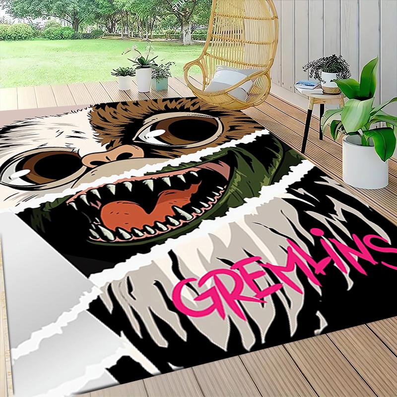 1Pc Gizmo'S Message Carpet Rug Customizable Soft Washable Antislip Home Living Room Sofa Mats Personalized Rug 0917113