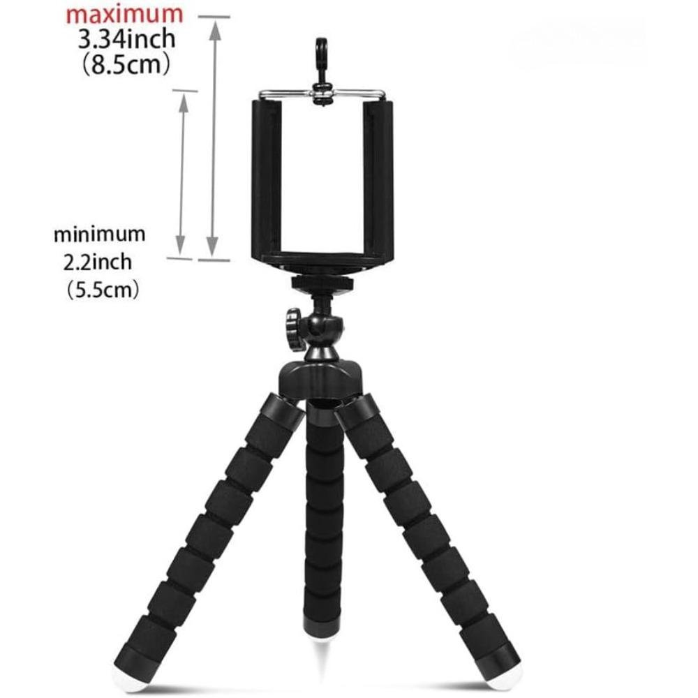 Гибкий штатив мини универсальный Octopus Leg Style портативный и регулируемый штатив с зажимом для мобильного телефона цифровой камеры