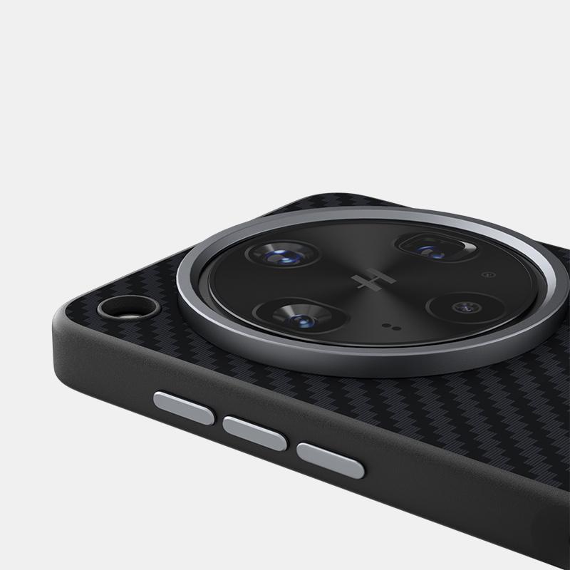 ABEEL Чехол для Oppo Find X8s+ 5G Совместим с MagSafe Текстура углеродного волокна Задняя крышка