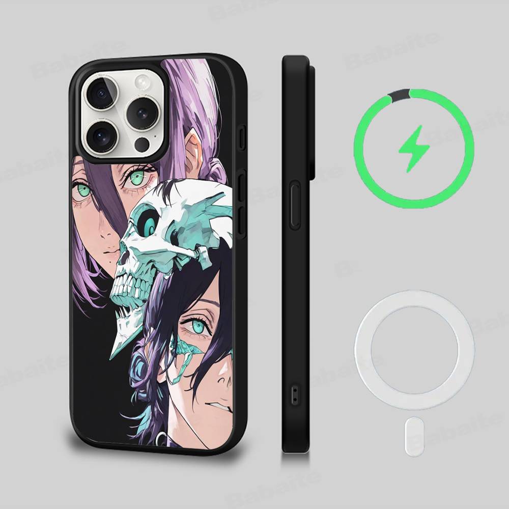 Чехол для телефона Chainsaw Man The Movie Арка Резе Для iPhone 13 14 15 11 12 16 17 Pro Max Plus Для Magsafe Магнитный Чехол