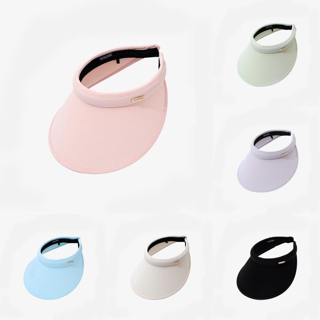 Простая однотонная металлическая шляпа-цилиндр для женщин, корейская мода, шляпа от солнца, закрывающая лицо, рекомендована Xiaohongshu