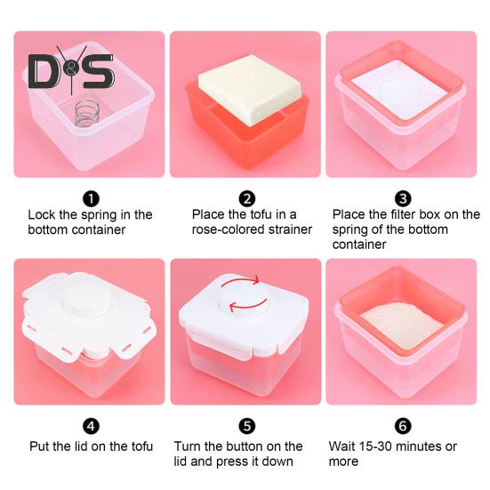 Пресс для тофу Усилитель вкуса тофу для легкого и быстрого удаления воды из тофу Регулируемые ручки Пресс для тофу для домашней кухни ресторана