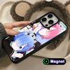 Чехол для мобильного телефона ReZero Rem Ram с матовой поверхностью и поддержкой MagSafe для iPhone 17 16 15 14 13 12 11 Air Pro Max Plus Цветная крышка