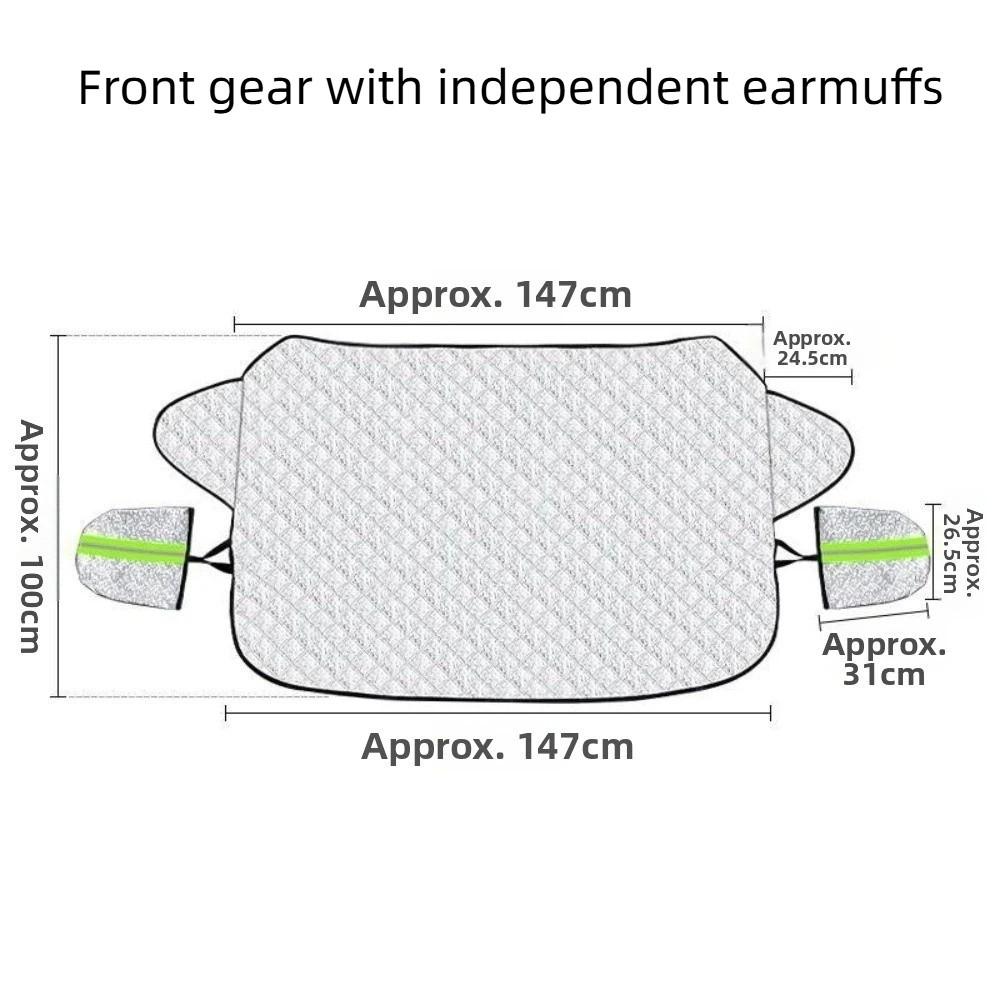 Anti Heat Car Sunshade Magnetic Snow Cover Block Cover Sun Shade Protector Winter Season