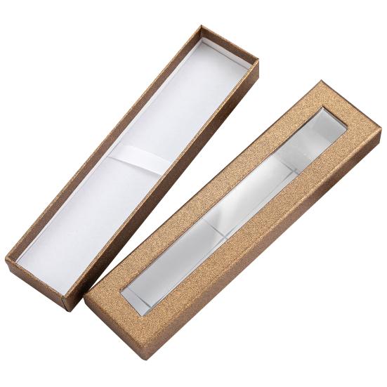 Изысканный дизайн подкладки пенала, бумага видна, прозрачное окно, чехол для ручек, подарки на каждый день