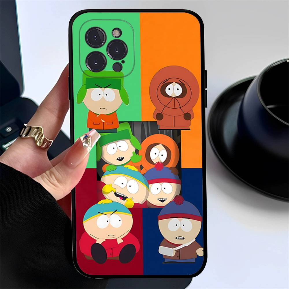 Смешной чехол для телефона South Park S-South-Park для iPhone 17 16 Pro Max 15 14 13 12 11 Mini Plus