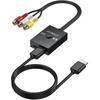AUTOUTLET RCA на HDMI AV на HDMI 720P Композитное видео для с включенным HDMI-кабелем Конвертер, Переключатель 169/43, Конвертер, (60Гц)/1080P (60Гц)