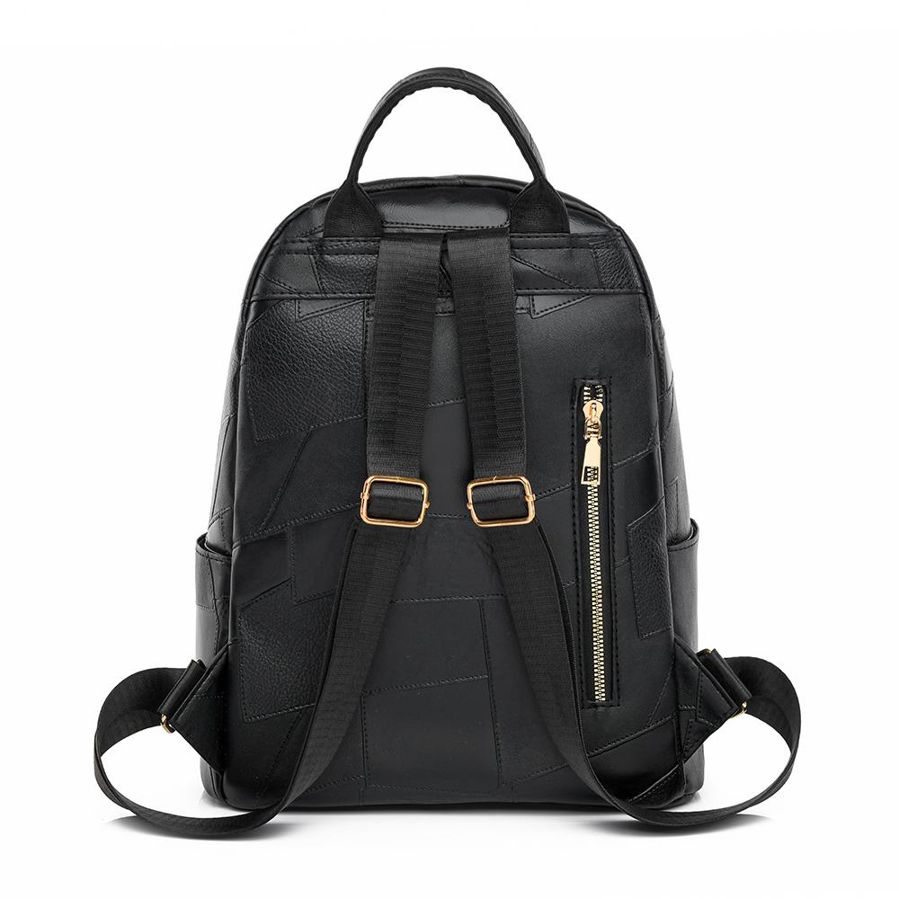 Рюкзак большой емкости Женский легкий рюкзак из мягкой кожи Дорожный рюкзак