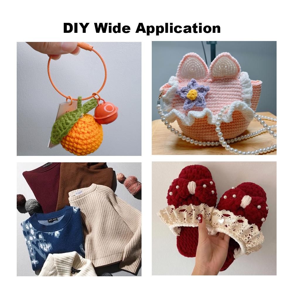 Алюминиевый сплав 22 шт. 100 шт. набор спиц для вязания крючком набор круговых спиц пряжа петли спицы для вязания крючком своими руками для пряжи набор аксессуаров для вязания крючком