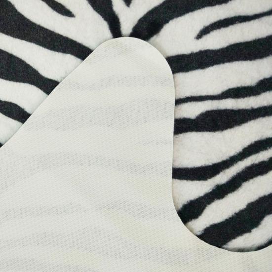 Zebra Cow Design Carpet Living Room Bedroom Floor Door Mat Area Rug