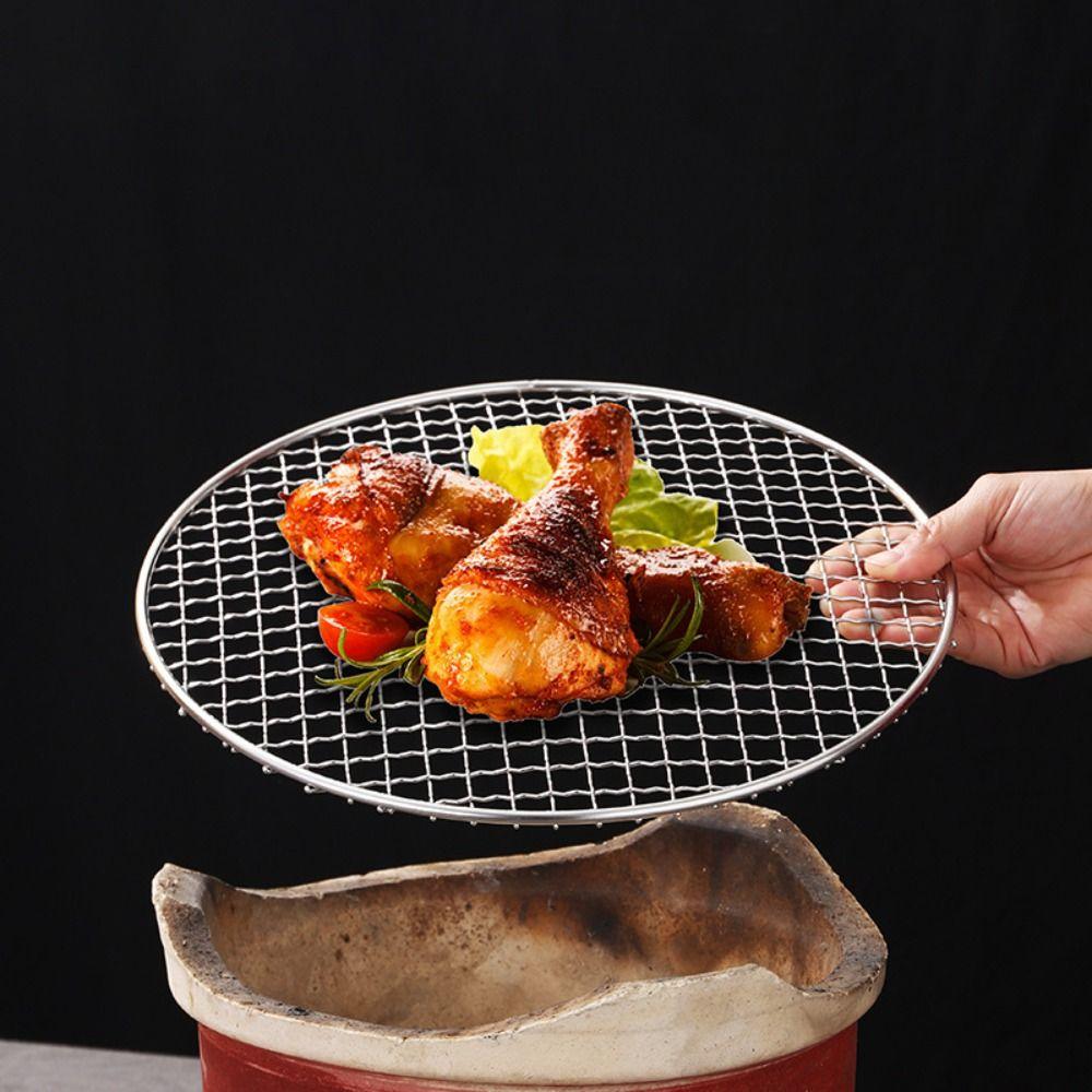 Stainless Steel Tempura Frying Net Japanese Style Oil Draining Rack Drying Net  Outdoor