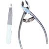 Furusawa Manufacturing Furusawa Slanted Blade Nail Clippers 1 Nail Clipper and 1 Nail HUN-01 (Includes File)