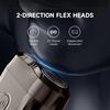 Double Head Electric Shaver Type-C Charging Men's Beard Trimmer Face Hair Remover Tool  Travel Use