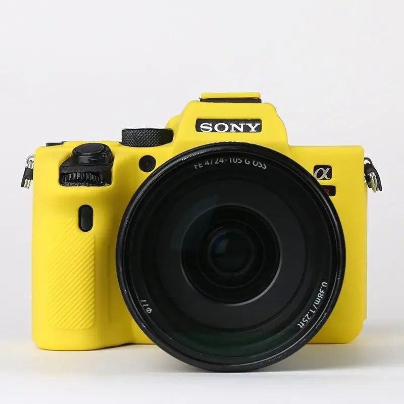 Силиконовый чехол для камеры Sony A7IV A7M4 A7c A7R A7 A7S Mark III IV A7SIII A7III A7RIII A7RIV