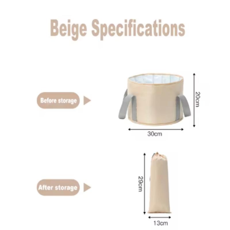 Портативная складная ванна для ног с функцией сохранения тепла, многофункциональная, глубокая, с алюминиевой пленочной изоляцией