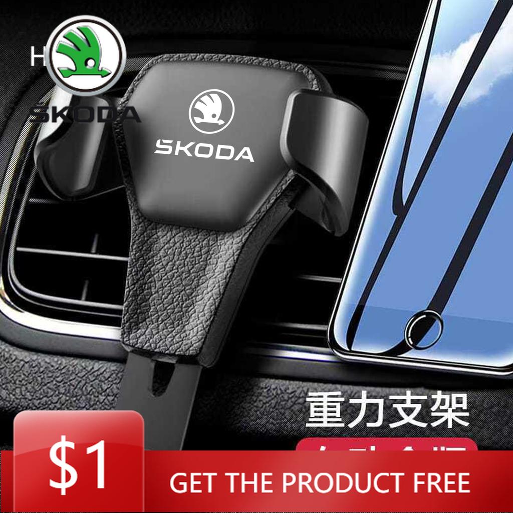 Car Sticker Car Phone Holder Sucker Mount Stand Suction Cup Cellphone Support For Skoda Fabia 1 2 Octavia RS Superb Rapid Yeti BB111