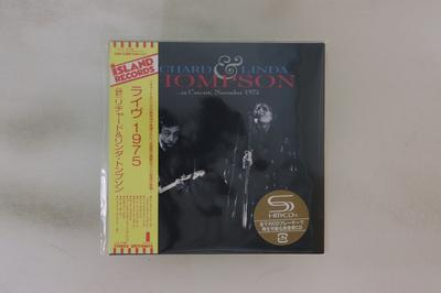 CD RICHARD  LINDA THOMPSON  In Concert November 1975 UICY94610 ISLAND 2010 Япония Оби Рок Б/У
