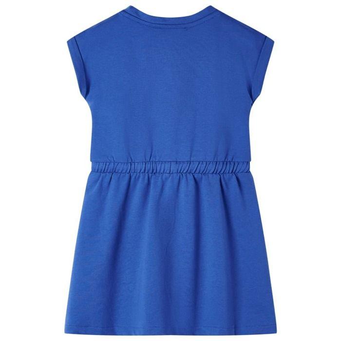 Robe - vidaXL - Fille - Cordon - Cobalt Blue - 1,5 à 10 ans