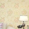 1Sheet Floral Printed Background Decoration Wall Sticker Home Decor Self Adhesive Living Room Non Woven Fabric Bedroom