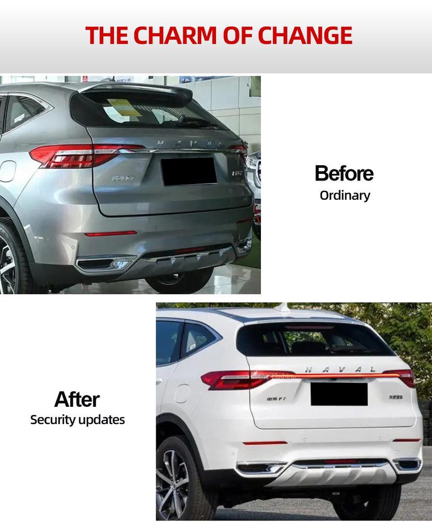 Задний фонарь и светодиодный указатель поворота в крышке багажника, стоп-сигнал для Haval F7/F7x