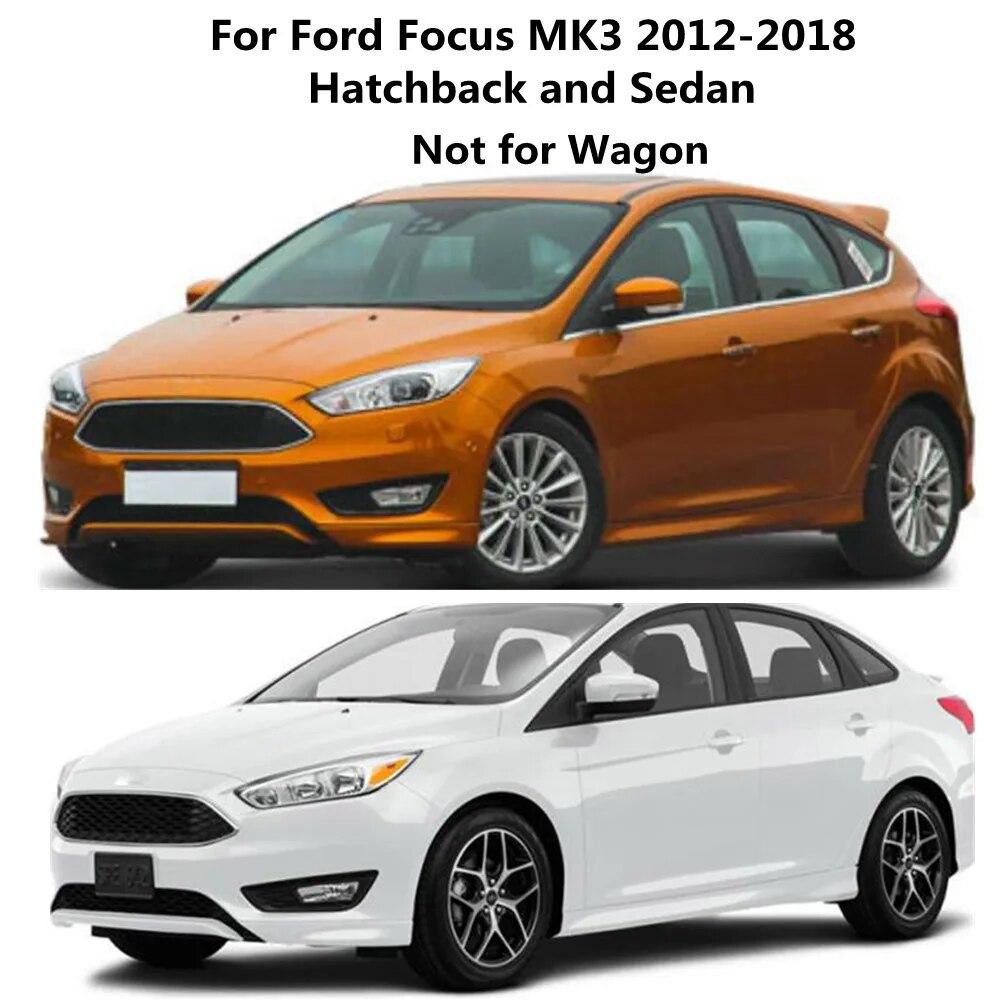 Для Ford Focus 3 MK3 2012 2013 2014 2015 2016 2017 оконный козырек от солнца и дождя дефлектор защита навесы укрытие внешние аксессуары