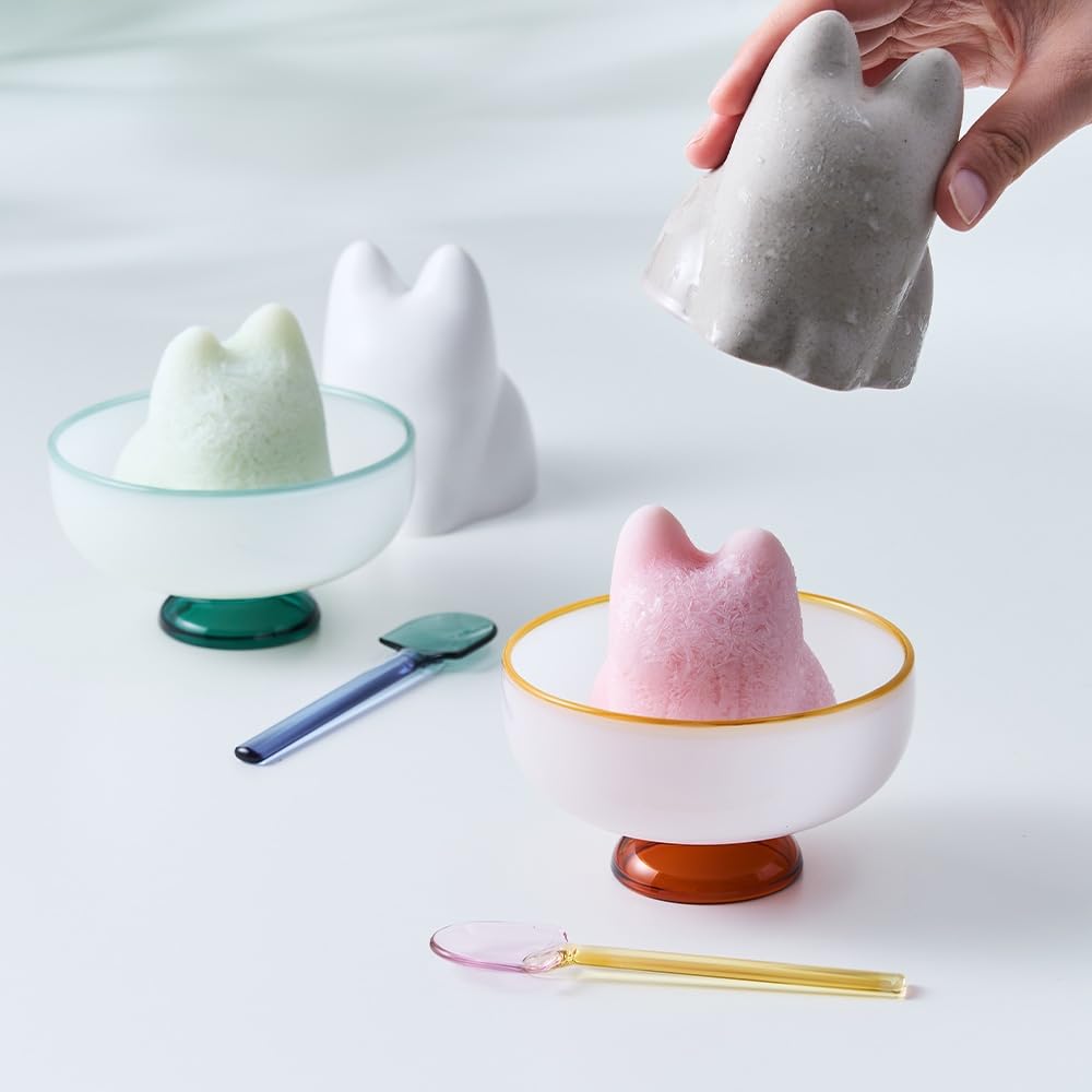 H Concept +d Koneko Cup Bio Beige Koneko Cup Infinite Cat Maker (Bio White)