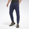 Reebok Удобные трикотажные тренировочные брюки мужские, темно-синие GS1602