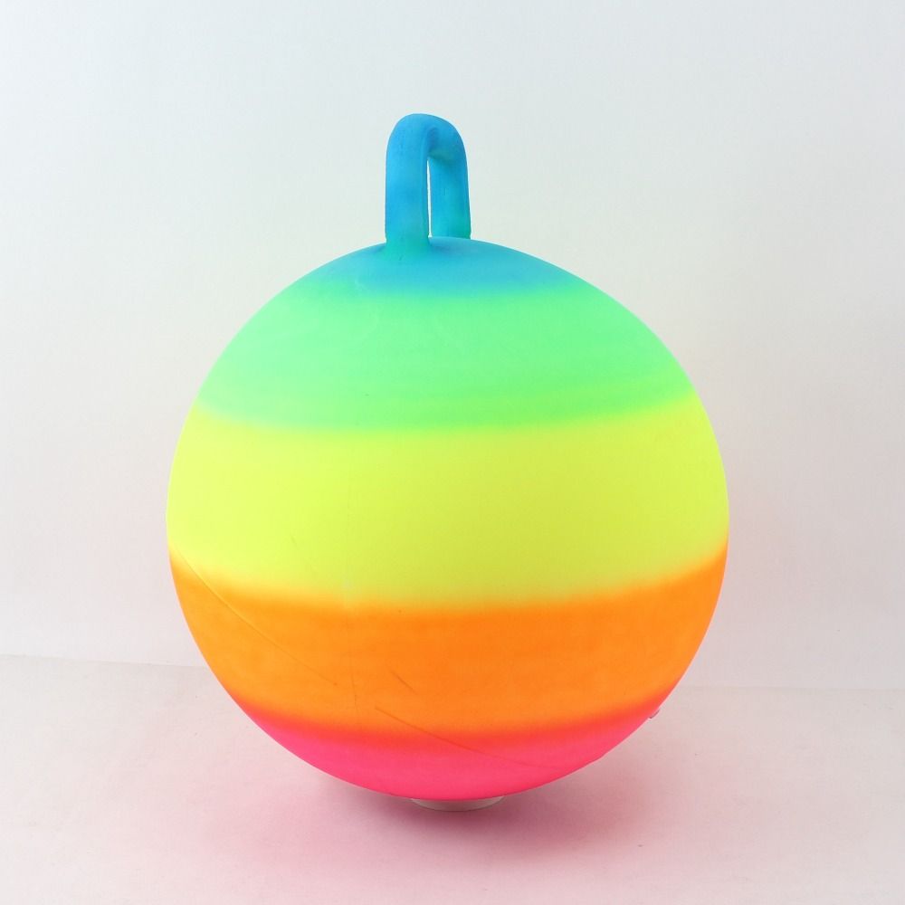 Спортивный прыгающий мяч диаметром 18 дюймов с ручкой, прыгучий мяч, детский прыгун, уличные игрушки