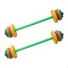 2 Pieces Kids Dumbbell Toy Children Barbell Fitness Equipment Lifting Training Home Exercise